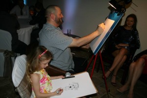 Wedding Caricatures Isla 3