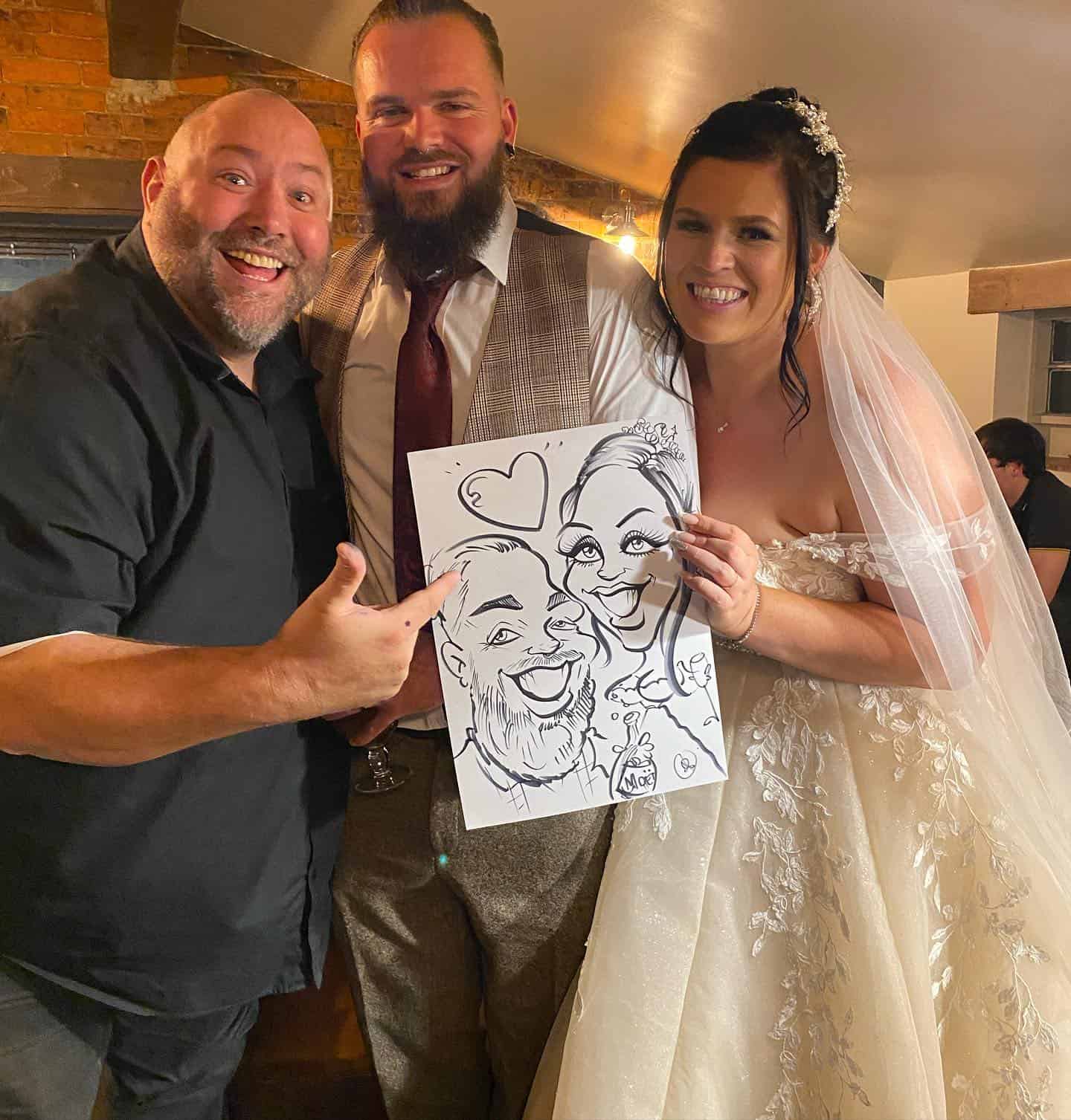 Wedding Caricaturist East Midlands