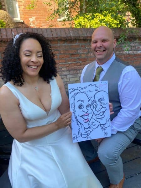 Wedding Caricaturist East Midlands