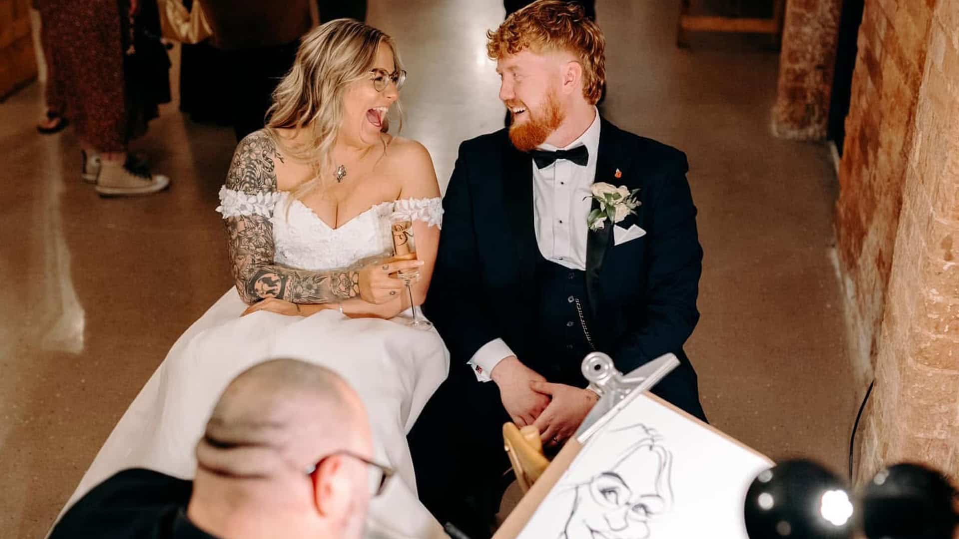 Wedding Caricaturist East Midlands