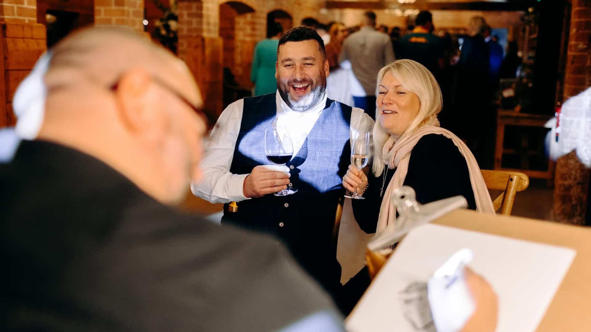 Wedding Caricaturist East Midlands