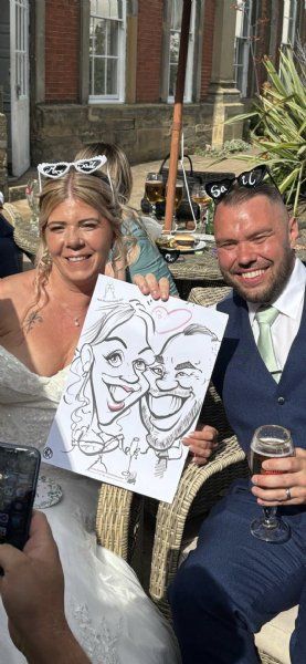 Wedding Caricaturist East Midlands